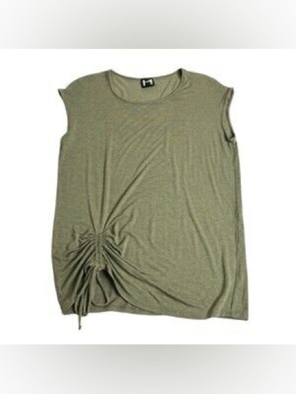 H by bordeaux Olive Top